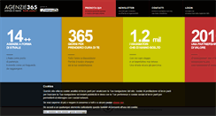 Desktop Screenshot of agenzie365.it